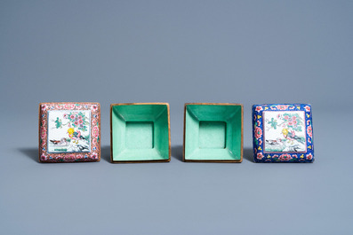 Collection vari&eacute;e en &eacute;maux cloisonn&eacute;s, &eacute;maux de Canton et porcelaine de Chine et Japon, 19&egrave;me/20&egrave;me si&egrave;cle