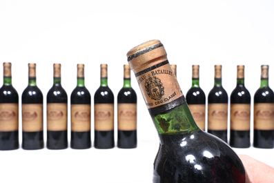 1970 Ch&acirc;teau Batailley, Pauillac, 12 bouteilles