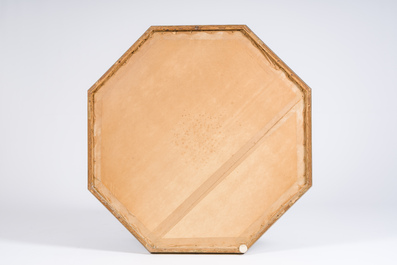 Panneau de broderie figurant l'Assomption de Marie, Angleterre, 18&egrave;me si&egrave;cle