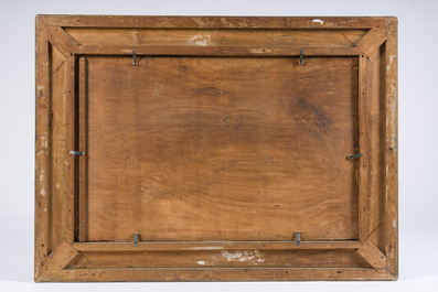 Robert Boudry (1878-1961): 'In den apel', huile sur panneau, dat&eacute; (19)19