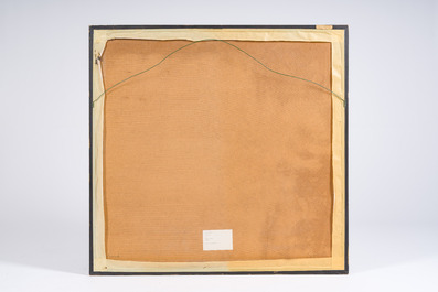 Ikeda Koson (1803-1868): Cypres bomen, collotypie op papier