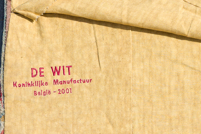 Importante tapisserie murale de Bruges repr&eacute;sentant 'Les porte-drapeaux' de la s&eacute;rie 'Les Triomphes de C&eacute;sar', seconde moiti&eacute; du 16&egrave;me si&egrave;cle