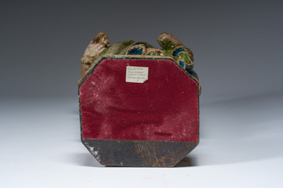 Sainte femme en bois sculpt&eacute; et polychrom&eacute;, Flandres, 17&egrave;me si&egrave;cle