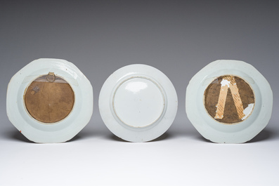 Collection vari&eacute;e en porcelaine de Chine famille rose et qianjiang cai, 18&egrave;me/20&egrave;me si&egrave;cle