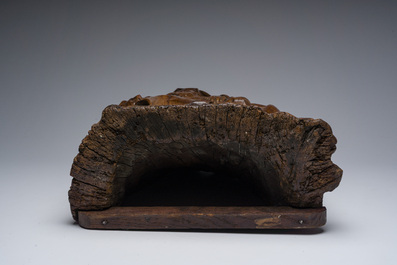 Piet&agrave; en ch&ecirc;ne sculpt&eacute;, Flandres, 16&egrave;me si&egrave;cle