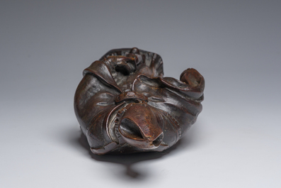 Saint Nicolas en bois sculpt&eacute;, Flandres, 17&egrave;me si&egrave;cle