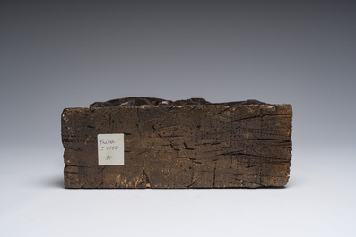 Piet&agrave; en bois sculpt&eacute; dans le style du 15&egrave;me si&egrave;cle, 19&egrave;me si&egrave;cle