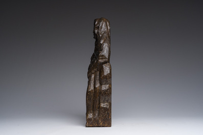 Piet&agrave; en bois sculpt&eacute; dans le style du 15&egrave;me si&egrave;cle, 19&egrave;me si&egrave;cle