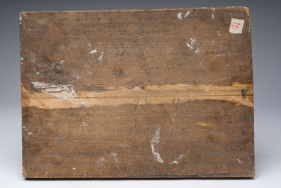 Trois ic&ocirc;nes orthodoxes, e.a. une ic&ocirc;ne de voyage en quatre parties en bronze &eacute;maill&eacute;, Russie, 19&egrave;me/20&egrave;me si&egrave;cle