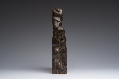 Piet&agrave; en bois sculpt&eacute; dans le style du 15&egrave;me si&egrave;cle, 19&egrave;me si&egrave;cle