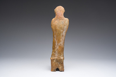 Sculpture votive d'une femme en terre cuite, Ph&eacute;nicie, Liban, probablement 3&egrave;me/2&egrave;me si&egrave;cle av. J.-C.