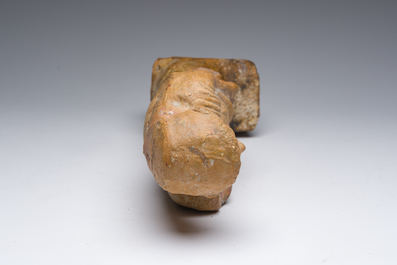 Sculpture votive d'une femme en terre cuite, Ph&eacute;nicie, Liban, probablement 3&egrave;me/2&egrave;me si&egrave;cle av. J.-C.