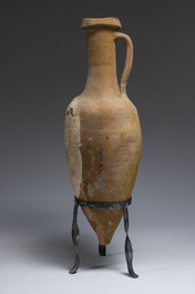 A large Roman terracotta oil amphora of the 'Dressel 1' type, 1st-3rd C.