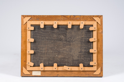 Ecole flamande: La Lamentation sur le Christ mort, huile sur panneau, 17&egrave;me si&egrave;cle