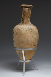 A large Roman terracotta oil amphora of the 'Dressel 3' type, 1st-3rd C.