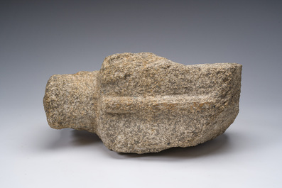 Mod&egrave;le d'un animal mythique en granite, Bretagne, 16&egrave;me si&egrave;cle