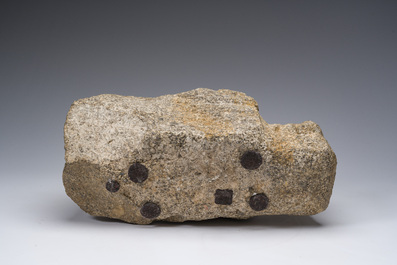 Mod&egrave;le d'un animal mythique en granite, Bretagne, 16&egrave;me si&egrave;cle