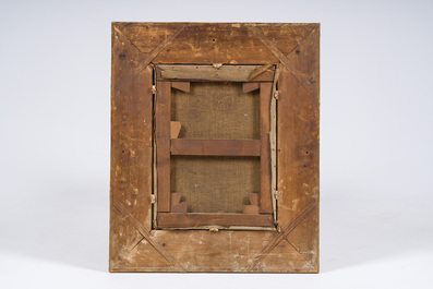 Charles Rousseau (1862-1916): La couturi&egrave;re, huile sur toile, dat&eacute; 1902