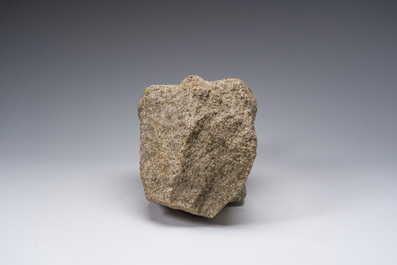 Mod&egrave;le d'un animal mythique en granite, Bretagne, 16&egrave;me si&egrave;cle