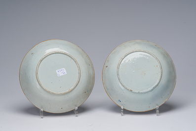 Collection vari&eacute;e en fa&iuml;ence de Delft polychrome et en bleu et blanc, la plupart 18&egrave;me si&egrave;cle