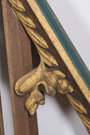 Collection vari&eacute;e de sculptures architecturales de style n&eacute;ogothique en bois partiellement dor&eacute; et polychrom&eacute;, Belgique, vers 1900