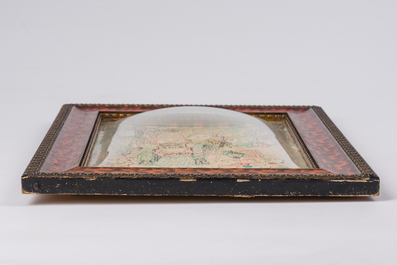 Ernest Van den Driessche (1894-1985): Saint Nicolas, feutre sur papier