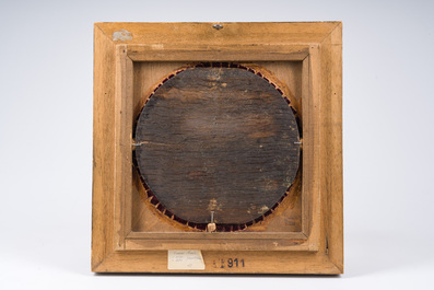 Ecole europ&eacute;enne, &agrave; la mani&egrave;re de Frans Hals (1580-1666): Le jeune joueur de fl&ucirc;te, huile sur panneau, 20&egrave;me si&egrave;cle