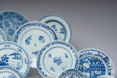 Collection vari&eacute;e en porcelaine de Chine, Kangxi et post&eacute;rieur
