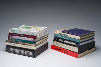 Treize publications li&eacute;es &agrave; l'art et &agrave; la culture en Belgique, 20&egrave;me/21&egrave;me si&egrave;cle