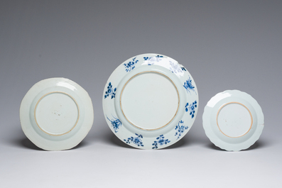 Collection vari&eacute;e en porcelaine de Chine, Kangxi et post&eacute;rieur