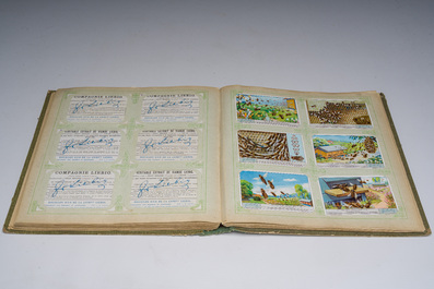 Grande collection vari&eacute;e d'albums de Chromos Liebig, 19&egrave;me/20&egrave;me si&egrave;cle