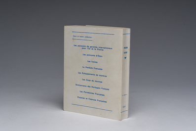 'Les poin&ccedil;ons de garantie internationaux pour l'argent', Tardy, 13&egrave;me &eacute;dition, Paris, 1980