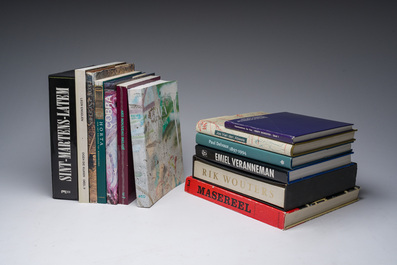 Treize publications li&eacute;es &agrave; l'art et &agrave; la culture en Belgique, 20&egrave;me/21&egrave;me si&egrave;cle