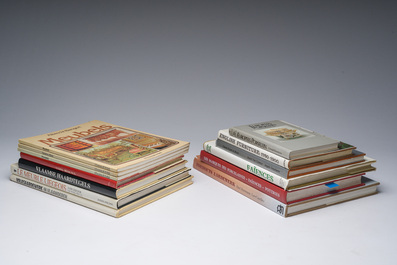 Treize publications li&eacute;es aux arts traditionnels, 20&egrave;me si&egrave;cle