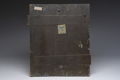 Ic&ocirc;ne orthodoxe, Pr&eacute;sentation au Temple de la Vierge Marie', Russie, vers 1800