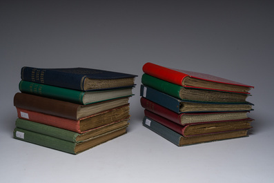 Grande collection vari&eacute;e d'albums de Chromos Liebig, 19&egrave;me/20&egrave;me si&egrave;cle