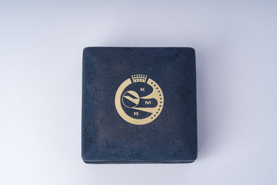 Pi&egrave;ce d'or de 100 euros repr&eacute;sentant 175 ans de frappe mon&eacute;taire en Belgique, 999/000, Belgique, dat&eacute; 2007