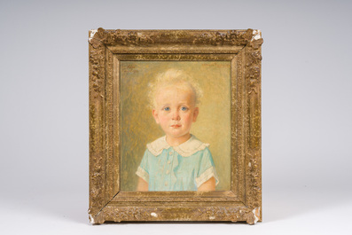 Willem Van Nieuwenhoven (1879-1973): 'Abje', huile sur toile, dat&eacute; 1933