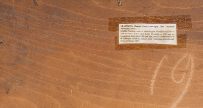 &Eacute;cole belge: Deux paysages divers, huile sur toile et panneau