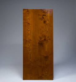 Table ovale en bois d'acajou avec quatorze chaises assorties &agrave; pieds en balustre et sabre, France, premi&egrave;re moiti&eacute; du 19&egrave;me si&egrave;cle