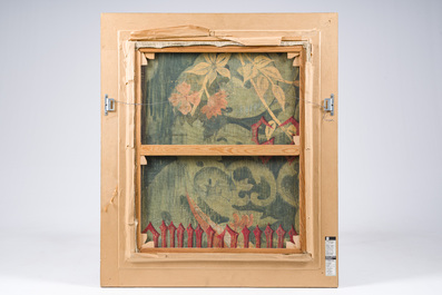 Pierre Thevenet (1870-1937, &agrave; la mani&egrave;re de): Nature morte de fleurs, huile sur toile