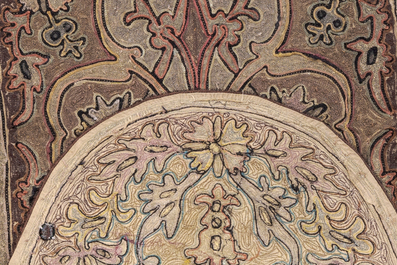 A varied collection of oriental carpets and various fragments with a.o. gold and silver thread, a.o. Turkey, 20th C.