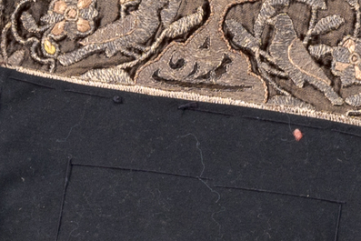 A varied collection of oriental carpets and various fragments with a.o. gold and silver thread, a.o. Turkey, 20th C.