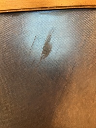 Emile Claus (1849-1924): 'Pauvres des champs', huile sur toile, dat&eacute; 1893-1894