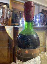 1971-1974 Ch&acirc;teau Latour et Ch&acirc;teau Mouton Rothschild, 7 bouteilles
