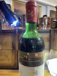 1971-1974 Ch&acirc;teau Latour et Ch&acirc;teau Mouton Rothschild, 7 bouteilles