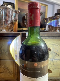 1971-1974 Ch&acirc;teau Latour et Ch&acirc;teau Mouton Rothschild, 7 bouteilles