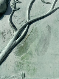 Salvador Dali (1904-1989): 'Daphn&eacute;', bronze &agrave; patine verte, &eacute;d. V/VIII.A, marque de fonderie Airaindor, dat&eacute; 1977