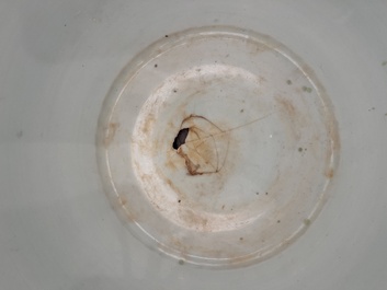 Jardini&egrave;re en porcelaine de Chine famille verte &agrave; d&eacute;cor de ph&eacute;nix, 19&egrave;me si&egrave;cle