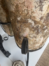 Grande amphore en terre cuite, &eacute;poque romaine, 1er-3&egrave;me si&egrave;cle